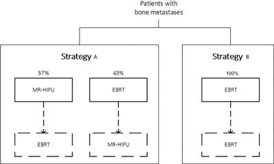 Early economic modeling of magnetic resonance image-guided high intensity focused ultrasound compared to radiotherapy for pain palliation of bone metastases